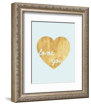 Heart of Gold Love-Miyo Amori-Framed Photo