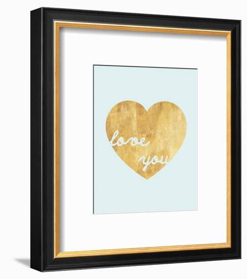 Heart of Gold Love-Miyo Amori-Framed Photo