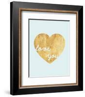 Heart of Gold Love-Miyo Amori-Framed Photo