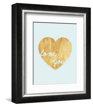 Heart of Gold Love-Miyo Amori-Framed Photo