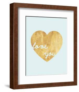 Heart of Gold Love-Miyo Amori-Framed Photo