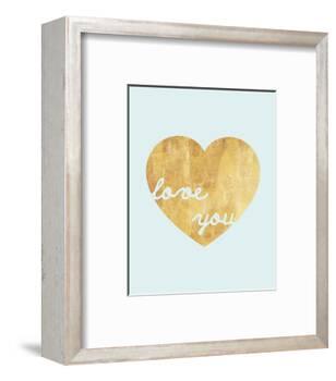 Heart of Gold Love-Miyo Amori-Framed Photo