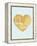 Heart of Gold Love-Miyo Amori-Framed Stretched Canvas