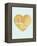 Heart of Gold Love-Miyo Amori-Framed Stretched Canvas