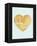 Heart of Gold Love-Miyo Amori-Framed Stretched Canvas