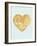 Heart of Gold Love-Miyo Amori-Framed Art Print