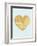 Heart of Gold Love-Miyo Amori-Framed Art Print