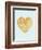 Heart of Gold Love-Miyo Amori-Framed Art Print