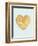 Heart of Gold Love-Miyo Amori-Framed Art Print