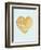 Heart of Gold Love-Miyo Amori-Framed Art Print