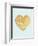 Heart of Gold Love-Miyo Amori-Framed Art Print