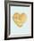 Heart of Gold Love-Miyo Amori-Framed Art Print