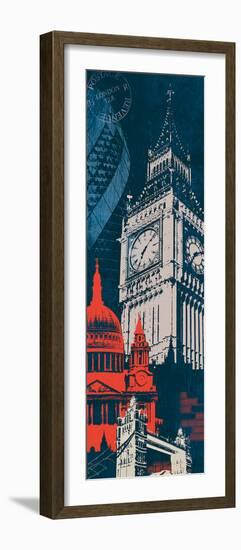 Heart of London-Tom Frazier-Framed Giclee Print