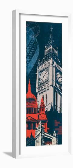 Heart of London-Tom Frazier-Framed Giclee Print