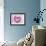 Heart of Pink Asters-Friedrich Strauss-Framed Photographic Print displayed on a wall