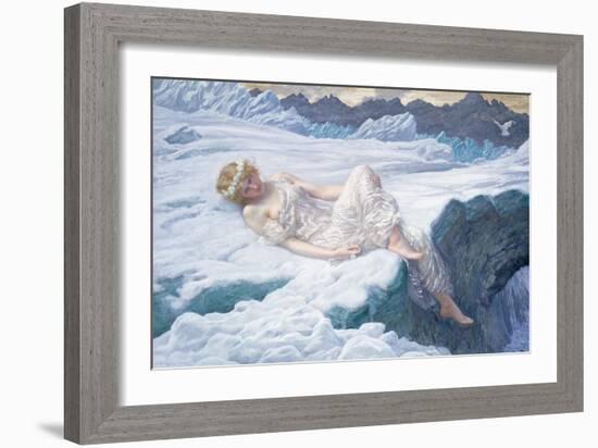 Heart of Snow, 1907-Edward Robert Hughes-Framed Giclee Print