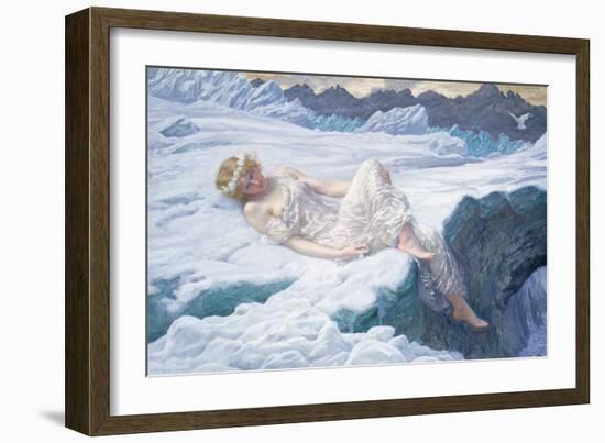 Heart of Snow, 1907-Edward Robert Hughes-Framed Giclee Print