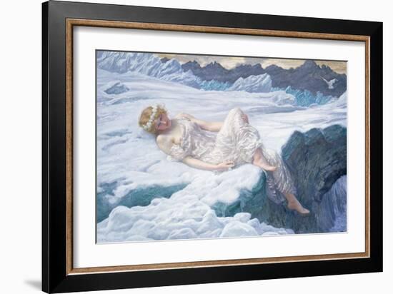 Heart of Snow, 1907-Edward Robert Hughes-Framed Giclee Print