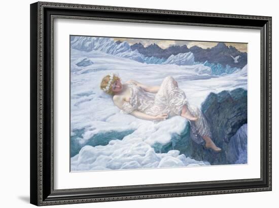 Heart of Snow, 1907-Edward Robert Hughes-Framed Giclee Print