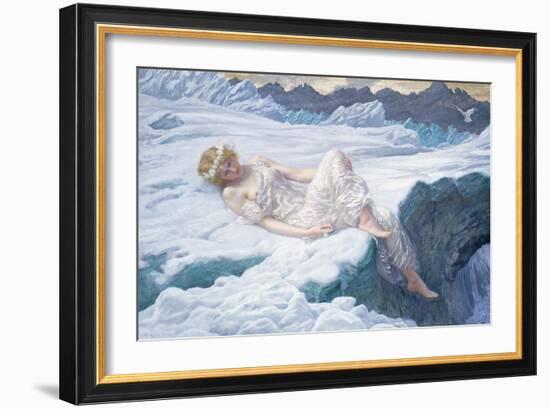 Heart of Snow, 1907-Edward Robert Hughes-Framed Giclee Print