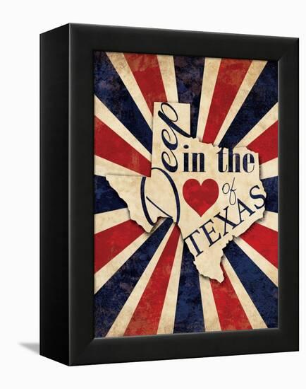 Heart of Texas-N. Harbick-Framed Stretched Canvas