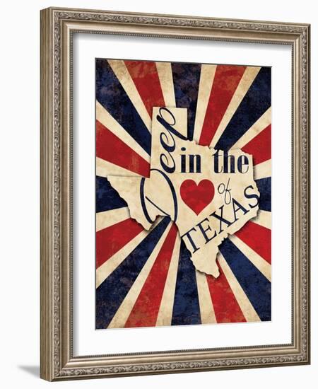 Heart of Texas-N. Harbick-Framed Art Print