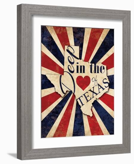 Heart of Texas-N. Harbick-Framed Art Print