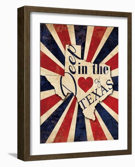 Heart of Texas-N. Harbick-Framed Art Print