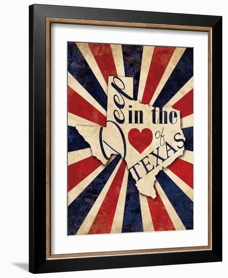 Heart of Texas-N. Harbick-Framed Art Print