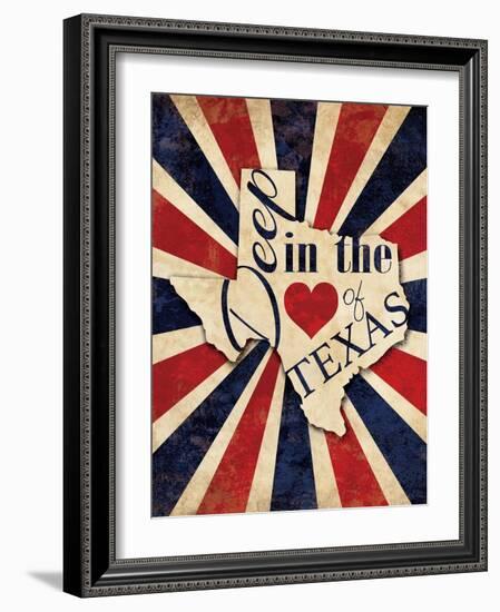 Heart of Texas-N. Harbick-Framed Art Print