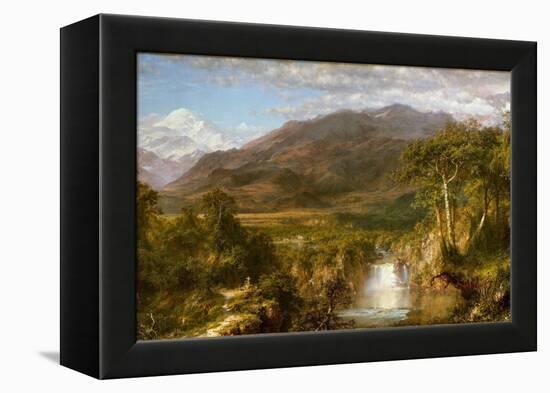 Heart of the Andes, 1859-Frederic Edwin Church-Framed Premier Image Canvas