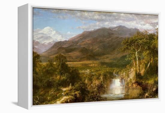 Heart of the Andes, 1859-Frederic Edwin Church-Framed Premier Image Canvas