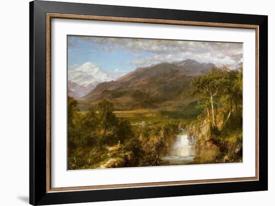 Heart of the Andes, 1859-Frederic Edwin Church-Framed Giclee Print