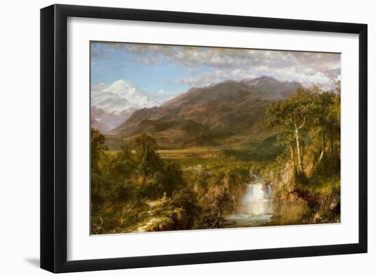 Heart of the Andes, 1859-Frederic Edwin Church-Framed Giclee Print