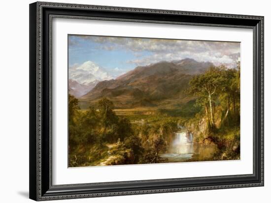 Heart of the Andes, 1859-Frederic Edwin Church-Framed Giclee Print