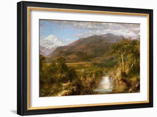 Heart of the Andes, 1859-Frederic Edwin Church-Framed Giclee Print