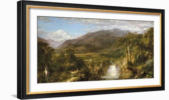 Heart of the Andes-Frederic Edwin Church-Framed Giclee Print