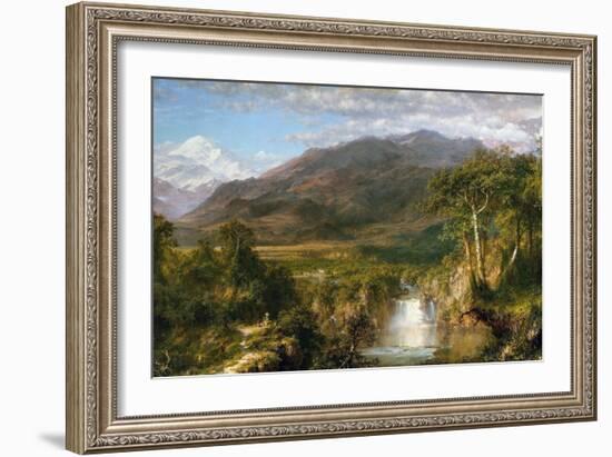 Heart of the Andes-Frederic Edwin Church-Framed Giclee Print