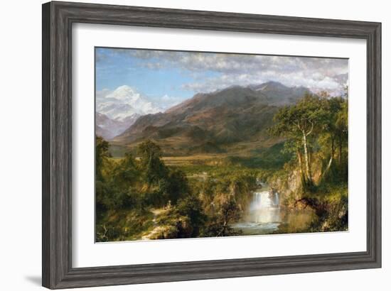 Heart of the Andes-Frederic Edwin Church-Framed Giclee Print