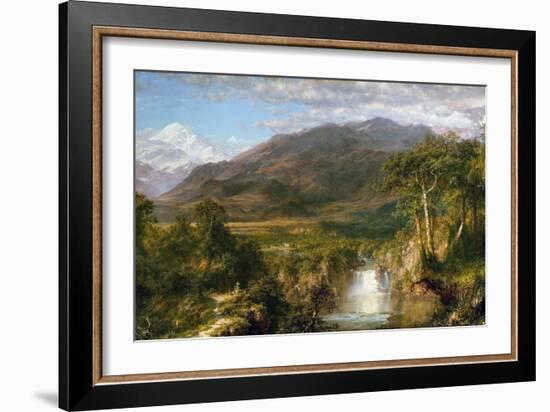 Heart of the Andes-Frederic Edwin Church-Framed Giclee Print