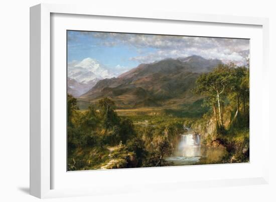 Heart of the Andes-Frederic Edwin Church-Framed Giclee Print