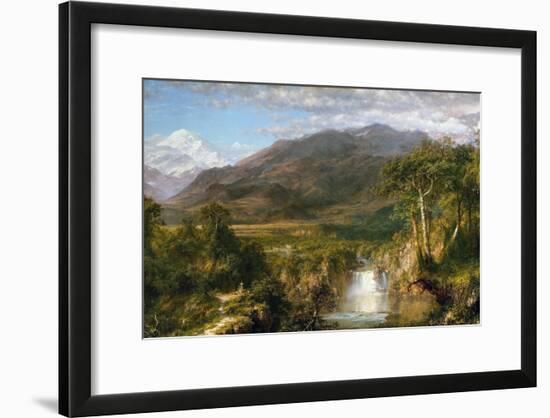 Heart of the Andes-Frederic Edwin Church-Framed Giclee Print