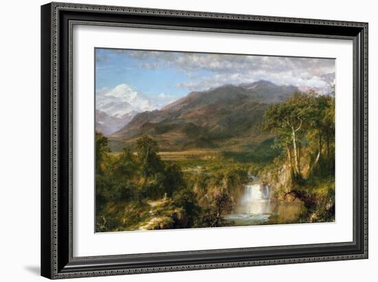 Heart of the Andes-Frederic Edwin Church-Framed Giclee Print