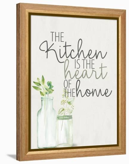 Heart Of The Home-Kimberly Allen-Framed Stretched Canvas