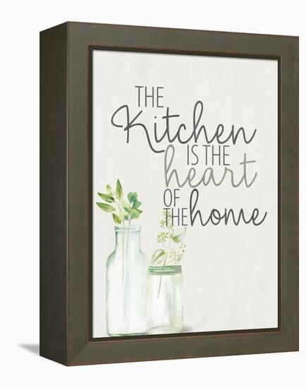 Heart Of The Home-Kimberly Allen-Framed Stretched Canvas