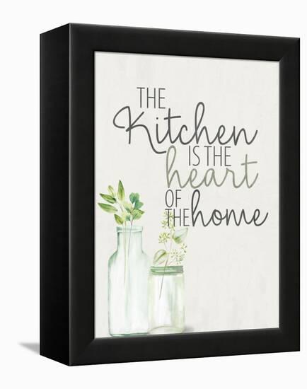 Heart Of The Home-Kimberly Allen-Framed Stretched Canvas