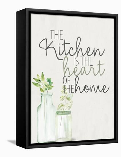 Heart Of The Home-Kimberly Allen-Framed Stretched Canvas