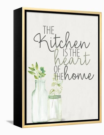 Heart Of The Home-Kimberly Allen-Framed Stretched Canvas