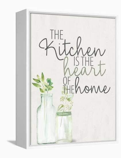 Heart Of The Home-Kimberly Allen-Framed Stretched Canvas