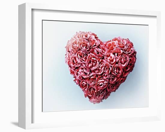 Heart Shape Symbol-Matthias Kulka-Framed Giclee Print